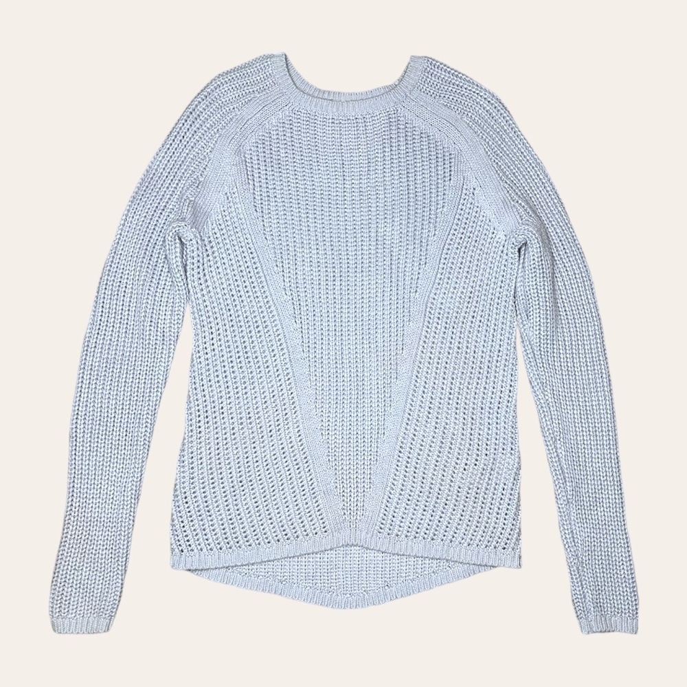 Blue Knit Sweater